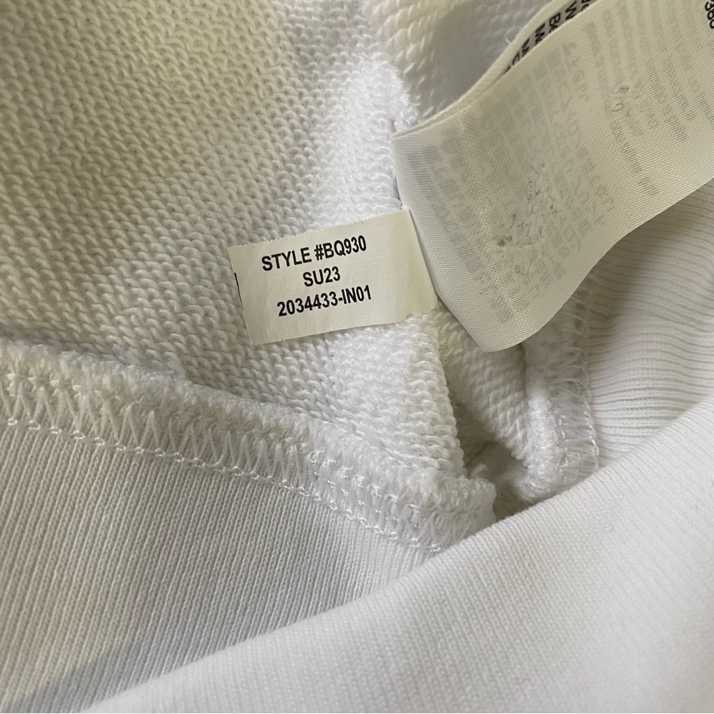 J.Crew Womens White Graphic Half Zip Sweatshirt BQ930 Size XL - Picture 9 of 11